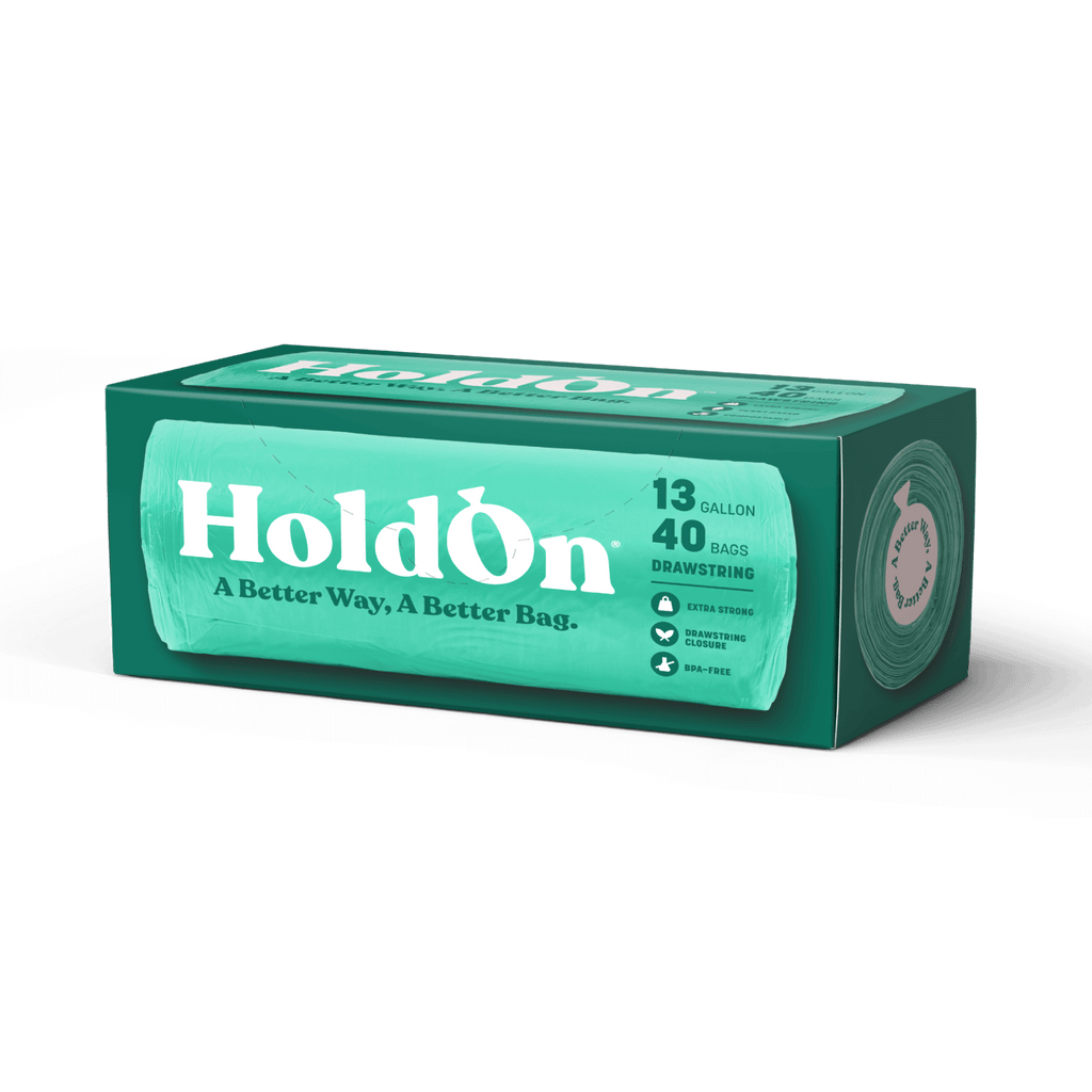 HoldOn Compostable Tall Kitchen Trash Bags