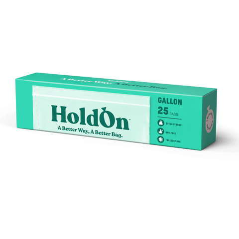 HoldOn Compostable Zipseal Gallon Bags HoldOn 