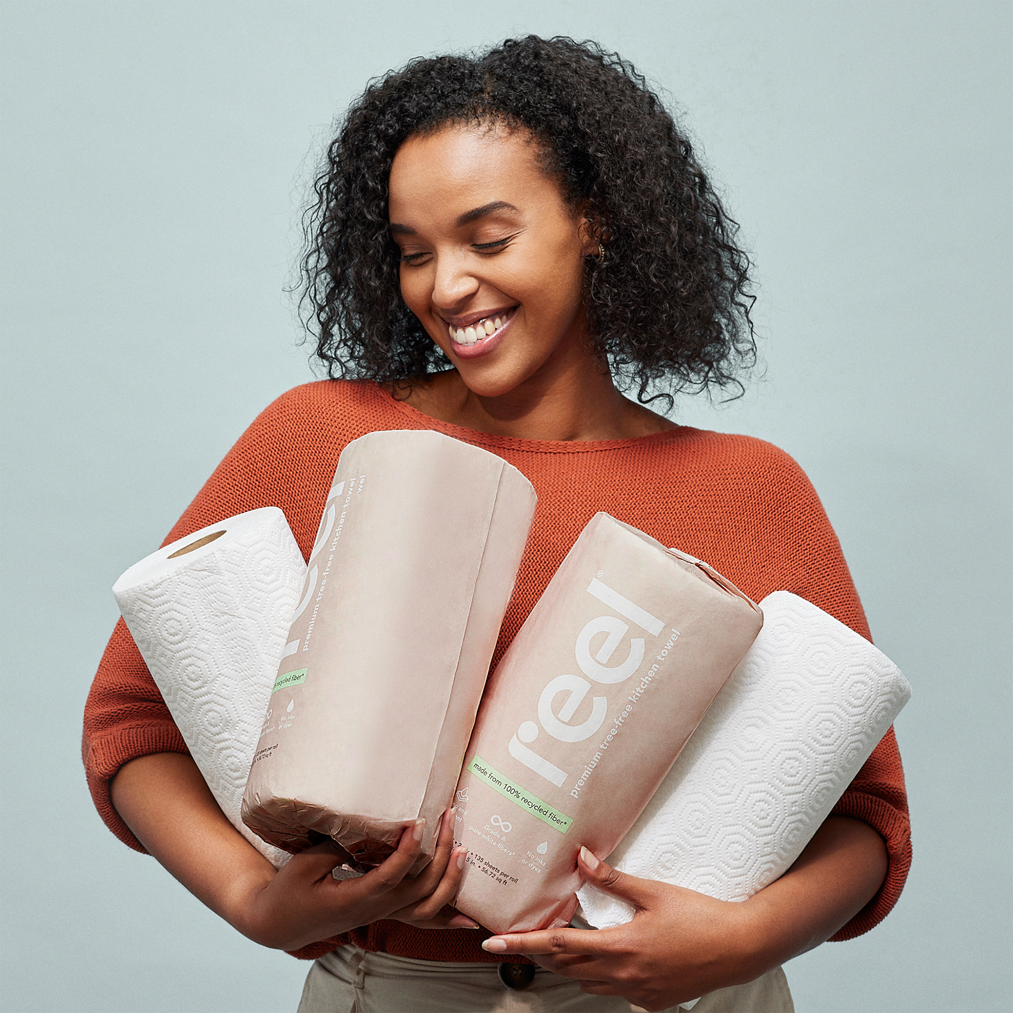100% Recycled Paper Towels - Sustainable Paper Towels | Reel®
