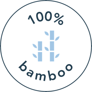 100% bamboo