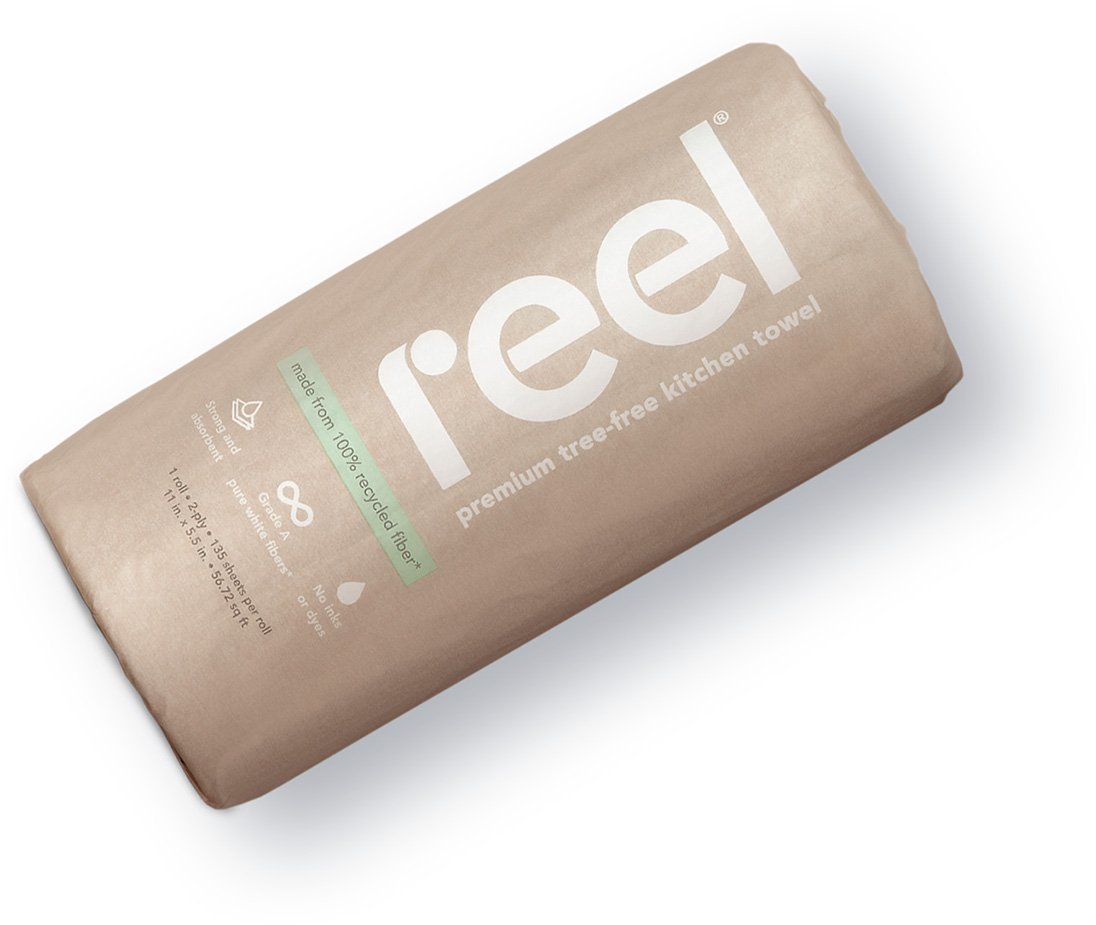 Reel® Premium Bamboo Toilet Paper, 12 rolls - Harris Teeter